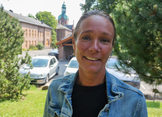 Leder for HAB i Oslo, Camilla Birkevold. Foto: OuS